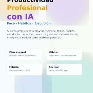 Productividad Profesional con IA